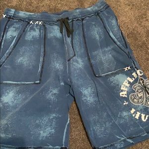 Men’s Affliction Knit Shorts
